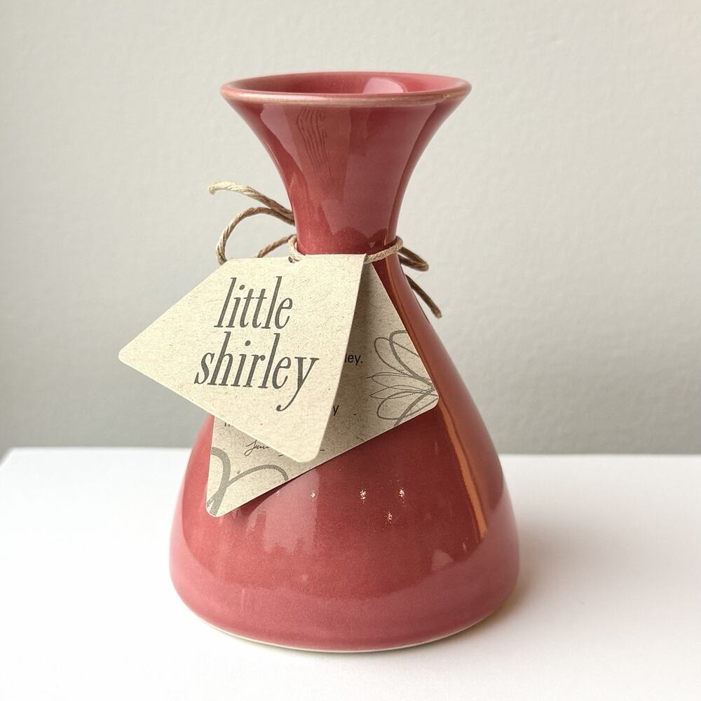 Material Good Little Shirley Vase Lauren Burman Kissable Pink Pottery